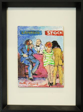 WALTER PIACESI, "Figure al bar", 2012