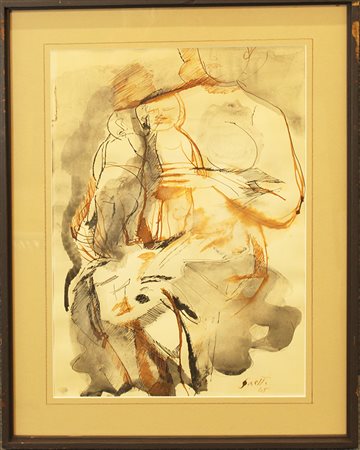 BRUNO SAETTI, "Maternità", Venezia 1975