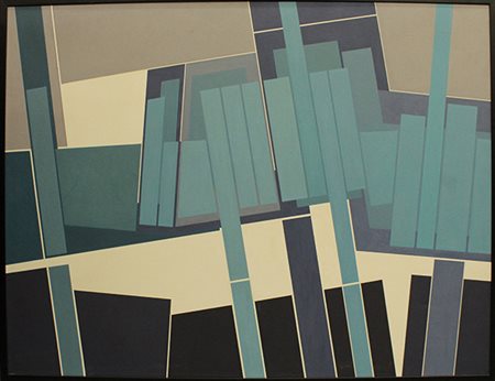 GUALTIERO NATIVI, "Spazio Inquieto", 1976