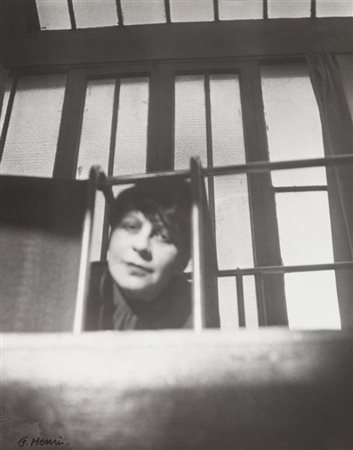 FLORENCE HENRI (1893-1982) Autoportrait1928/1977stampa successiva ai sali...