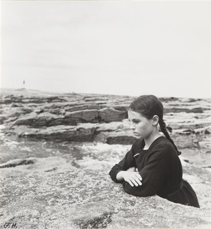 FLORENCE HENRI (1893-1982) Bretagne1937/1977stampa successiva ai sali...