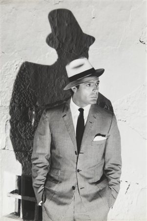TAZIO SECCHIAROLI (1925-1988) Marcello Mastroianni "Ombra"anni '60stampa...