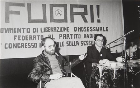 AGOSTI PAOLA (1947-) V Congresso Nazionale del FuoriAprile 1976stampa ai sali...
