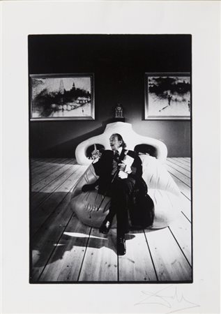 LO DUCA NINO (1940-) Salvador Dalì, Museo di "Figueras" Spagna1974stampa ai...
