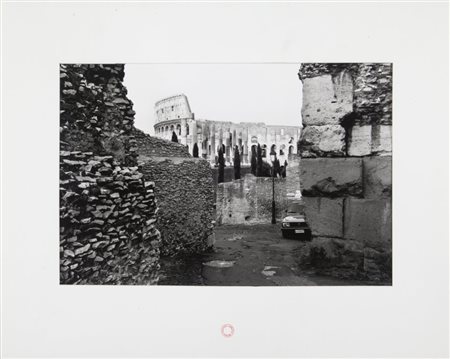 GABRIELE BASILICO (1944-2013) Roma1989stampa ai sali d'argento vintage28x34,5...