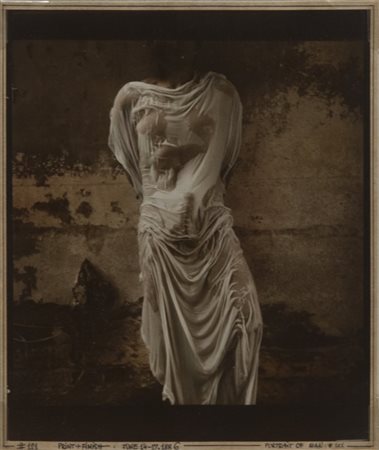 JAN SAUDEK (1935-) Portrait of Man : # 1211995stampa ai sali d'argento,...