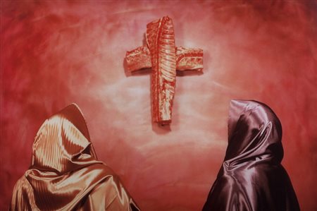 ANDRES SERRANO (1950-) Crucifix1983cibachrome, silicone, plexiglass101,6 x...