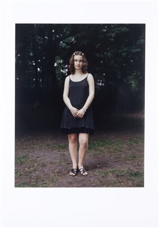 DIJKSTRA RINEKE (1959-) Tiegarten Berlin1999 Julyc-print29,8x24 cm - foglio...