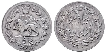 IRAN. Ahmad Qaiar (1909-1925). 1 shahi 1332-1342 (1914-1924). KM 1049; Ag; 0,69gr  qSPL