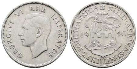 SUDAFRICA. Giorgio VI (1936-1952). 2 scellini 1940. KM 29; Ag; 11,31gr  BB+