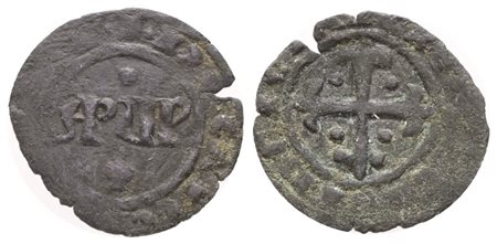 BRINDISI. Carlo I D'Angiò (1266-1282). Denaro. Mi; 0,52gr; MIR 334; BB