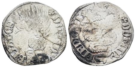 MILANO. Barnabò Visconti (1378-1385). Pegione. Ag; 2,4gr; MIR 111/1; MB/BB
