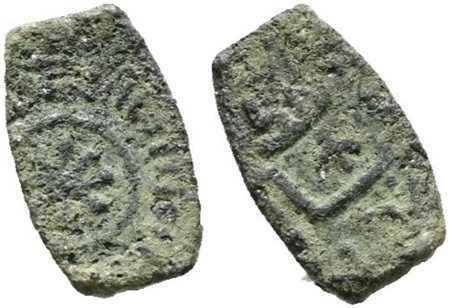 PALERMO. REGNO DI SICILIA. Guglielmo I (1154-1166). Kharruba. Mir 436, Tarascio 98; Ag; 0,61gr; RR  BB