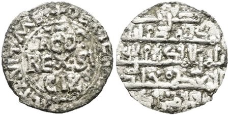 PALERMO. REGNO DI SICILIA. Tancredi (1190-1194). Medalea tercenario. Mir 450; Ag; 0,95gr  BB
