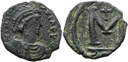 BIZANTINE. Follis Imitiativo Ababo Bizantino VII sec. Cu; 3,47gr BB