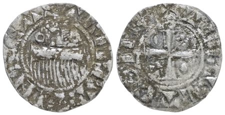 ROMA. Senato Romano. 1347. Denaro provisino. Mi; 0,4gr; MB