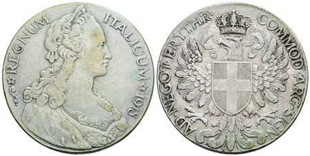 COLONIA ERITREA. Vittorio Emanuele III (1900-1943). Tallero d'Italia 1918. Ag; 28,07gr; Gig.1; Raro; BB