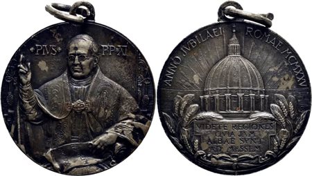 ROMA. Pio XI (1922-1939) - Medaglia - 1925 - Giubileo Opus: Boninsegna Ø: 25 mm. - (MB g. 7,2). qFDC