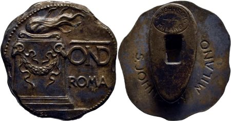 FASCISTE - Medaglia - OND - Roma Opus: Johnson Ø: 21 mm. - AE. SPL+