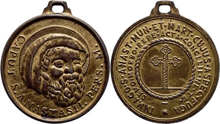 RELIGIOSE - Medaglia Ø: 33 mm. - (AE dorato g. 12,8). SPL+