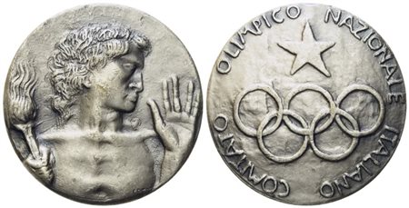 ITALIA. Medaglia CONI. Mb; 33,52gr; 38,5mm. SPL