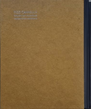 PIZZI CANNELLA PIERO Rocca di Papa 1955 "Catalogo"