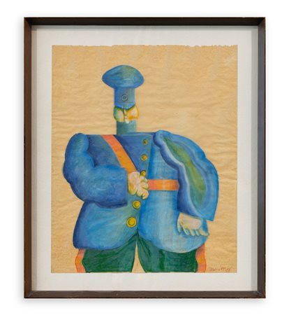 AUTORE INDECIFRATO - Senza Titolo, 1968