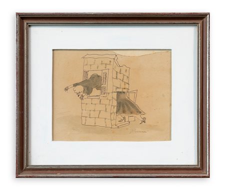 MINO MACCARI (1898-1989) - Senza Titolo