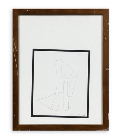 CARLO RAMOUS (1926-2003)  - Senza Titolo, 1974