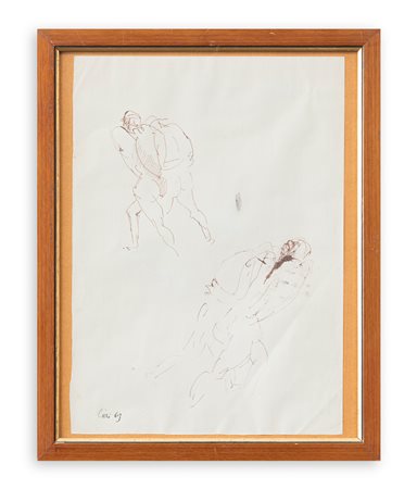 AUTORE INDECIFRATO - Senza Titolo, 1963