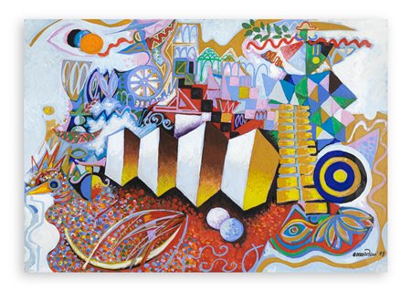 LUCIANO BOCCARDINI (1937) - Caccia all'anatra
