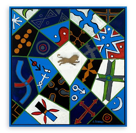 LEONARDO SANTOLI (1959) - Senza Titolo