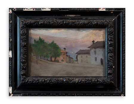 VITTORIO MANINI (1888-1974) - Senza Titolo (Borgo antico)