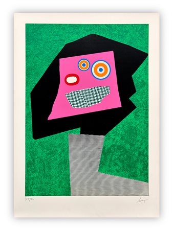 ENRICO BAJ (1927-2003) - Personaggio, 1969