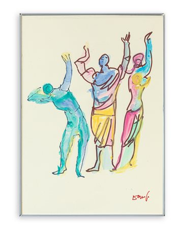 DARIO FO (1926-2016) - Senza Titolo, 2007