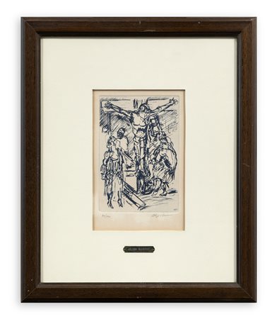 ALIGI SASSU (1912-2000) - Senza Titolo (Crocifissione)