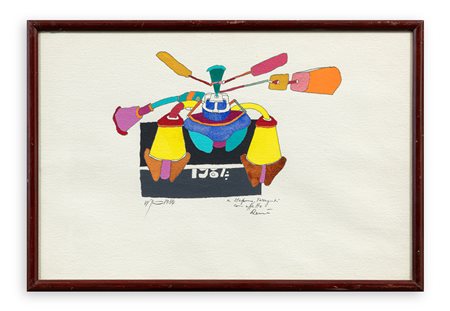 RENATO VOLPINI (1934-2017) - Senza Titolo (1984), 1984