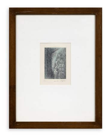 ANDRÉ MASSON (1896-1987) - Dans la chambre secrète, 1964