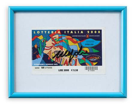 UGO NESPOLO (1941) - Lotteria Italia, 2000