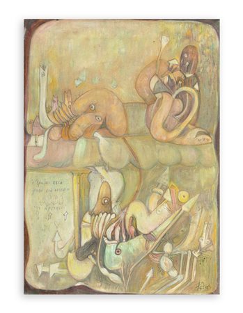 PETROS PAPAVASSILIOU (1928-2014) - Empedocle mistione e separazione