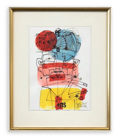 SALVADOR AULESTIA (1919-1994) - Senza Titolo