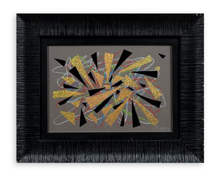 ENNIO FINZI (1931-2020)  - Senza Titolo (Spazialista), 2020