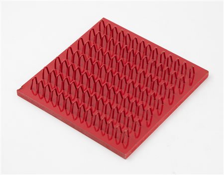 BERNARD AUBERTIN (1934-2015) - Tableau Clous Cavalier, 2009