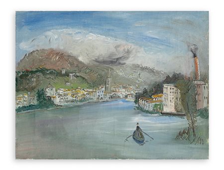 GUIDO PAJETTA (1898-1987) - Barcaiolo, 1936