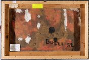 Alberto Burri (Città di Castello 1915 - Nizza 1995), "Sabbia", 1952.