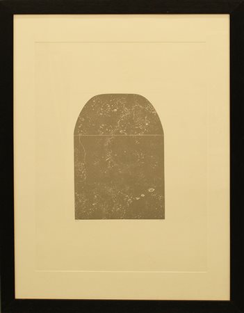 ALBERTO BURRI, "Acquaforte", 1974