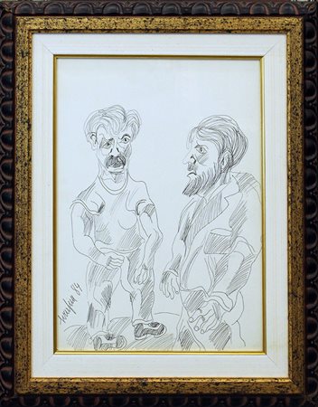 SERAFINI GIUSEPPE, 1984, "Uomini"