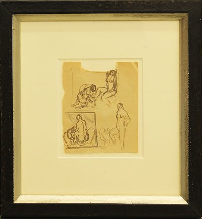 MARIO TOZZI 1922, "BAGNO MATTUTINO"