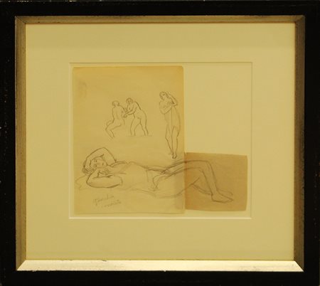 MARIO TOZZI 1923 "GINOCCHIA INCROCIATE"