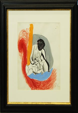 SANDRO CHIA, "Figure", 1990